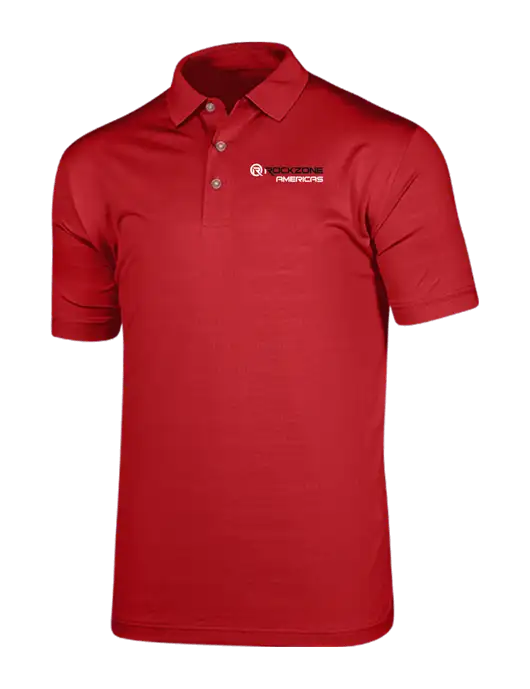 Callaway Vibrant Red Ventilated Polo w/RockZone Americas Logo