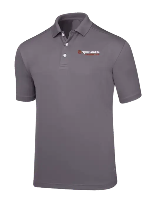 Callaway Core Medium Grey Performance Polo w/RockZone Americas Logo