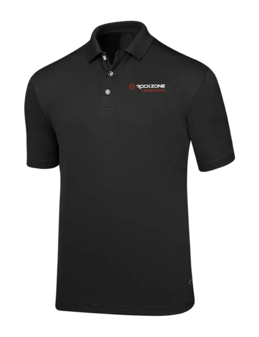 Callaway Core Black Performance Polo w/RockZone Americas Logo