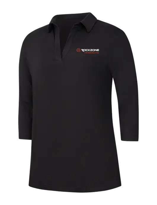 Womens Black Luxe Knit Tunic w/RockZone Americas Logo