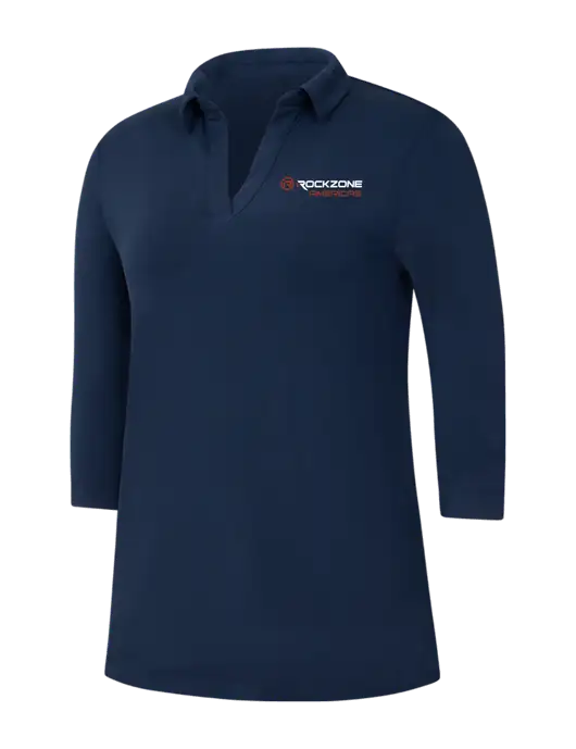 Navy Womens Luxe Knit Tunic w/RockZone Americas Logo
