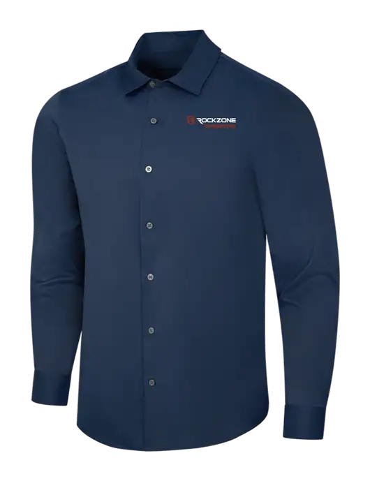Navy City Stretch Shirt w/RockZone Americas Logo