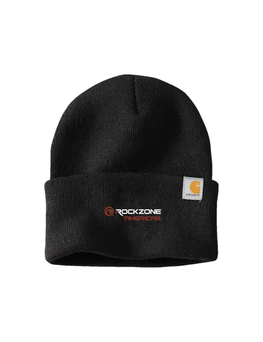 Carhartt Black Watch Cap 2.0 w/RockZone Americas Logo