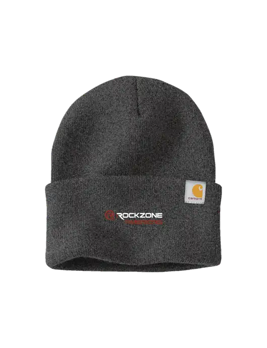 Carhartt Dark Grey Watch Cap 2.0 w/RockZone Americas Logo