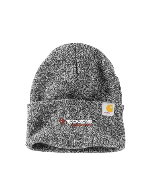 Carhartt Medium Grey Heather Watch Cap 2.0 w/RockZone Americas Logo