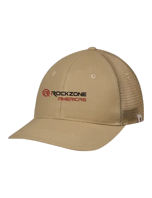 Carhartt Dark Tan Trucker Rugged Pro Series Cap w/RockZone Americas Logo