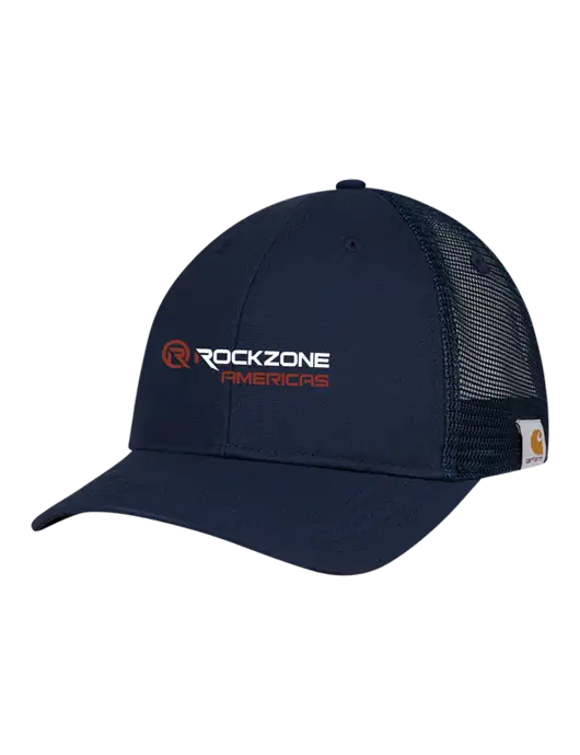 Carhartt Navy Trucker Rugged Pro Series Cap w/RockZone Americas Logo