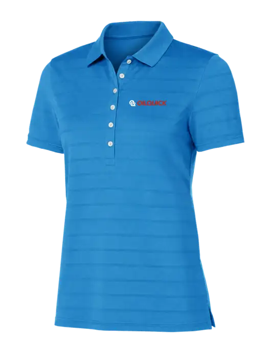 Callaway Womens Royal Blue Ventilated Polo w/OilQuick Logo