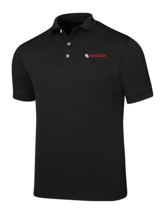 Callaway Ottoman Black Polo w/OilQuick Logo