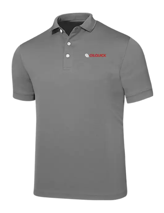Callaway Ottoman Medium Grey Polo w/OilQuick Logo