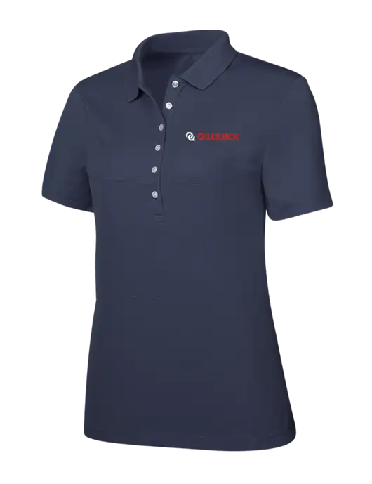 Callaway Womens Ottoman Navy Polo w/OilQuick Logo