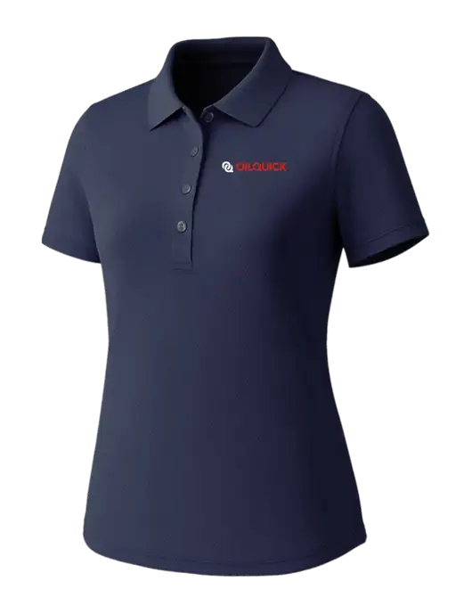 Callaway Womens Core Navy Performance Polo w/OilQuick Logo