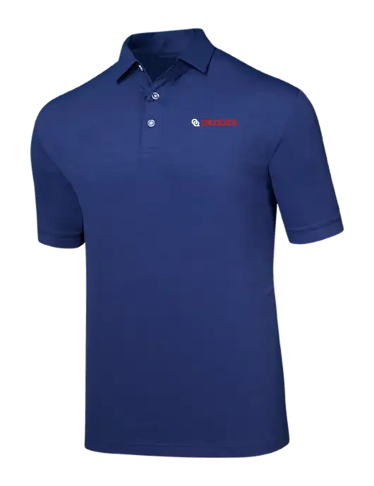 Callaway Navy Fashion Tonal Polo w/OilQuick Logo