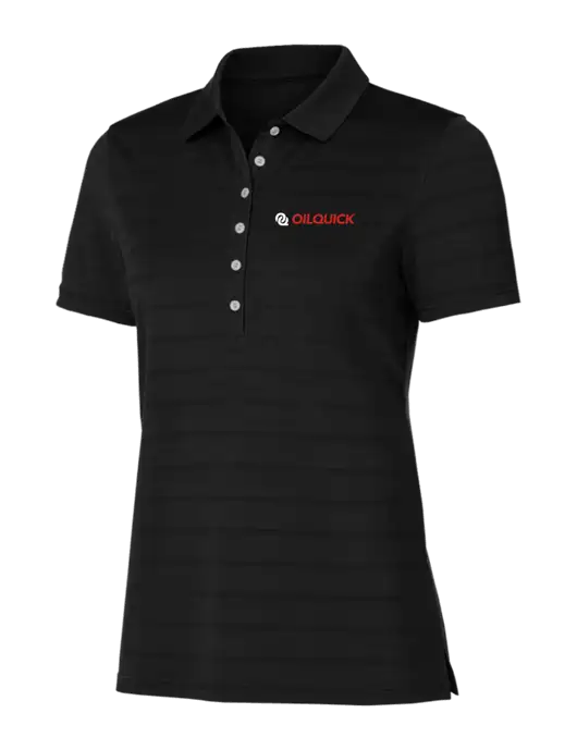 Callaway Womens Black Ventilated Polo w/OilQuick Logo