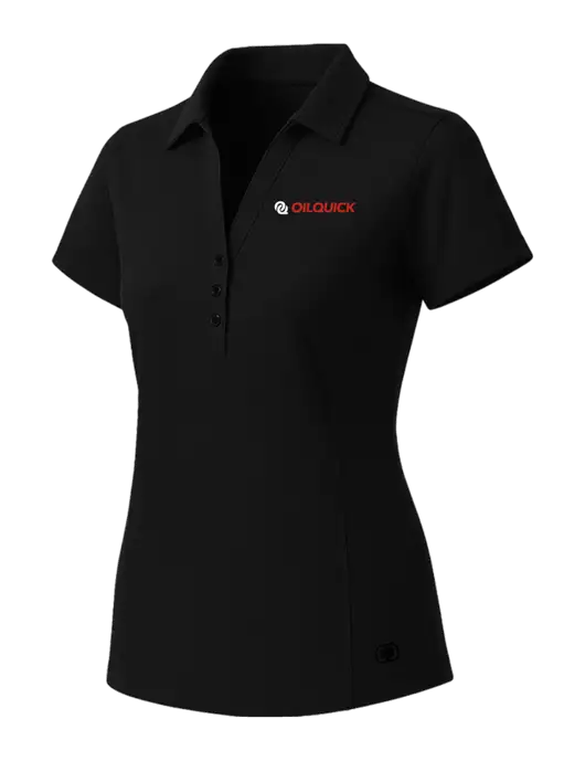 OGIO Womens Blacktop ONYX Polo w/OilQuick Logo