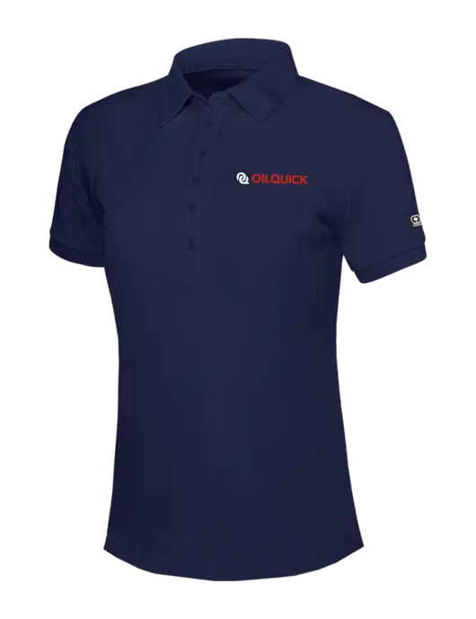 OGIO Womens Navy Jewel Polo w/OilQuick Logo