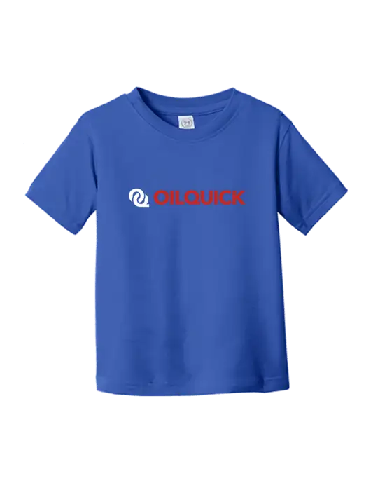 Rabbit Skins Royal Toddler Fine Jersey Tee w/OilQuick Logo