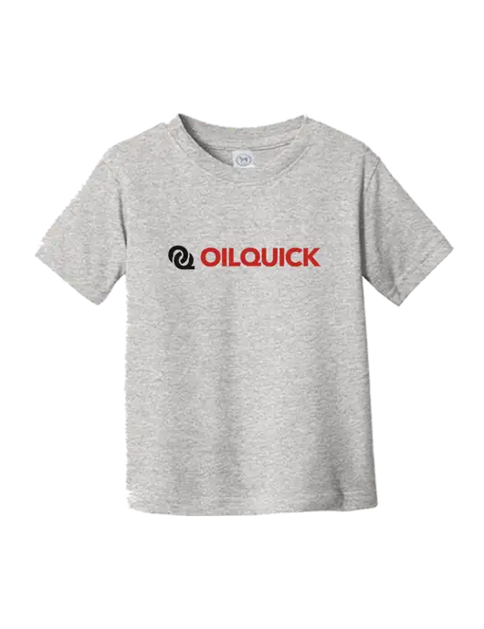 Rabbit Skins Light Grey Heather Toddler Fine Jersey Tee w/OilQuick Logo