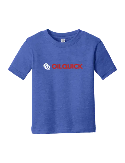 Rabbit Skins Vintage Royal Toddler Fine Jersey Tee w/OilQuick Logo