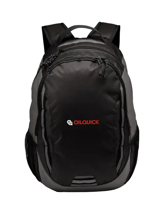 Ridge Charcoal/Dark Charcoal Laptop Backpack w/OilQuick Logo