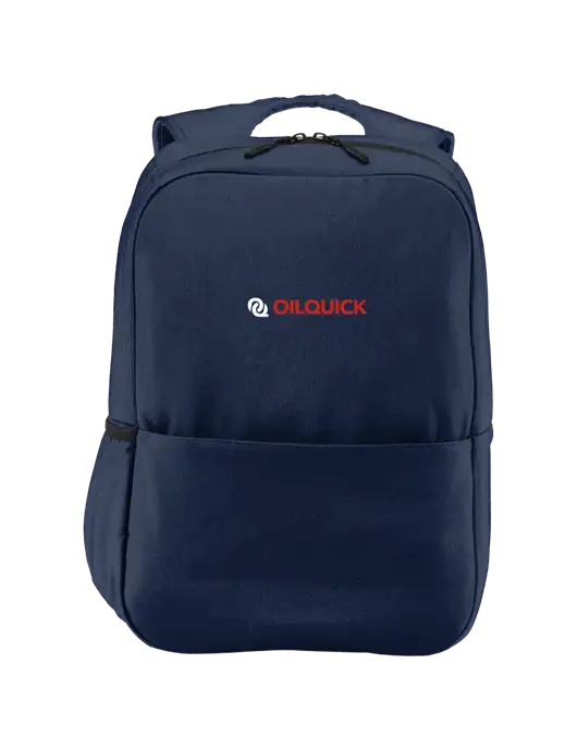 Access Square Laptop River Blue Navy Backpack w/OilQuick Logo