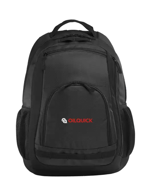 Xtreme Dark Grey/Black/Black Backpack w/OilQuick Logo