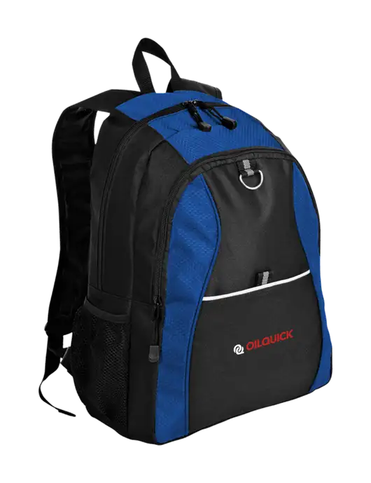 Honeycomb Twilight Blue/Black Backpack w/OilQuick Logo