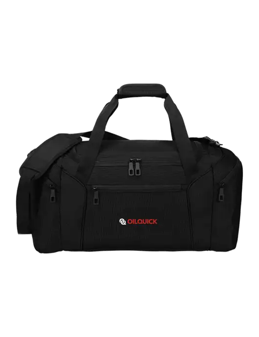 Slim & Lite Black Duffel    w/OilQuick Logo