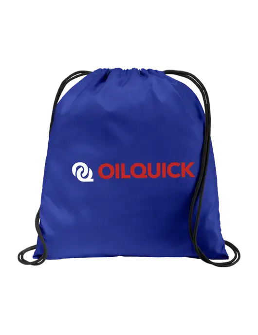Drawstring  Royal Cinch Pack w/OilQuick Logo
