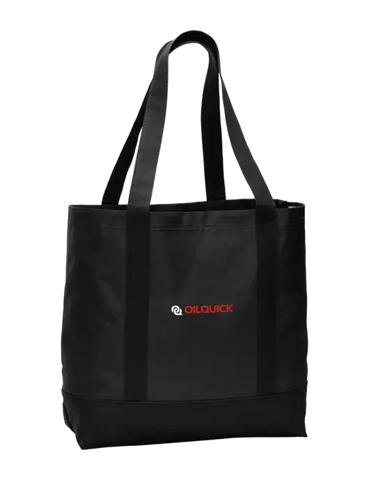 Carryall Black/Black Day Tote w/OilQuick Logo