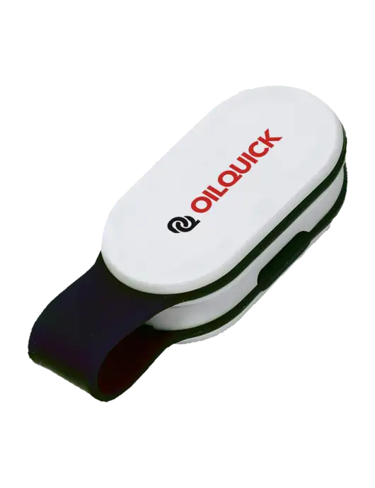 Magna Clip Black Personal Safety Light w/OilQuick Logo