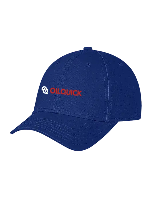 Royal Structured Soft Snap Closure Hook & Loop Cap w/OilQuick Logo
