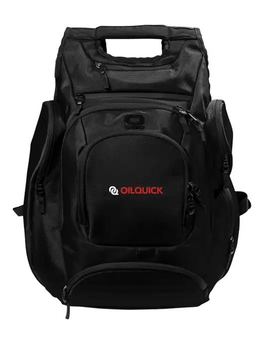 OGIO Blacktop Metro Ballistic Laptop Backpack w/OilQuick Logo