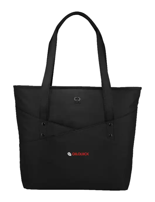 OGIO Black Downtown Tote 
 w/OilQuick Logo