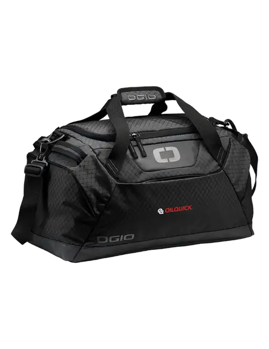 OGIO Black Catalyst Duffle
 w/OilQuick Logo