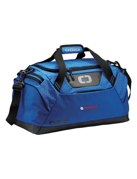 OGIO Royal Blue Catalyst Duffle
 w/OilQuick Logo