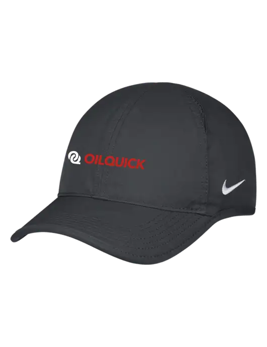 Nike Charcoal Featherlight Cap w/OilQuick Logo