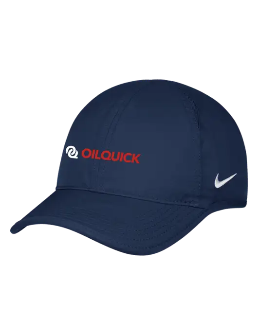 Nike Navy Featherlight Cap w/OilQuick Logo