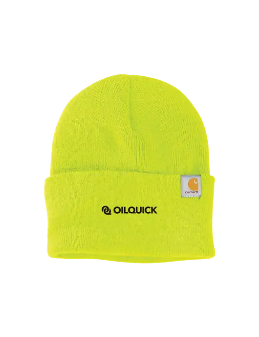 Carhartt Neon Lime Watch Cap 2.0 w/OilQuick Logo