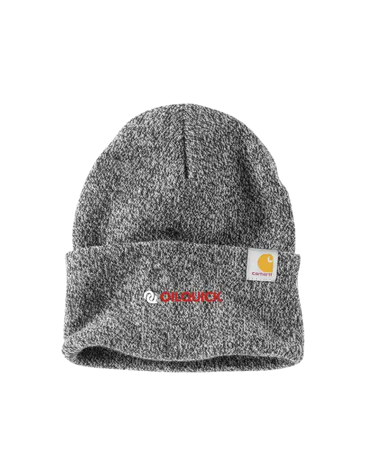 Carhartt Medium Grey Heather Watch Cap 2.0 w/OilQuick Logo
