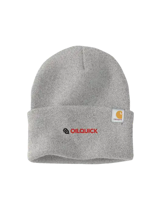 Carhartt Light Grey Heather Watch Cap 2.0 w/OilQuick Logo