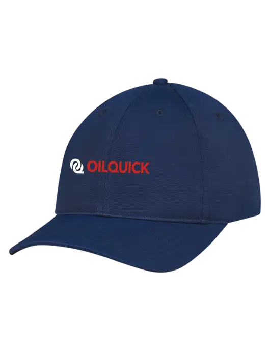 Navy Nylon Twill Performance Cap w/OilQuick Logo