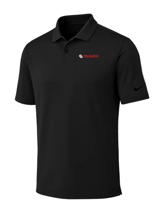 Nike Black Dri-FIT Vapor Polo w/OilQuick Logo