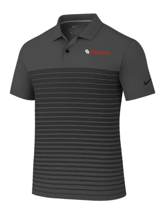 Nike Dark Grey Dri-FIT Vapor Block Polo w/OilQuick Logo