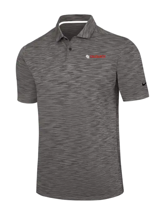 Nike Dark Grey Dri-FIT Vapor Space Dyed Polo w/OilQuick Logo