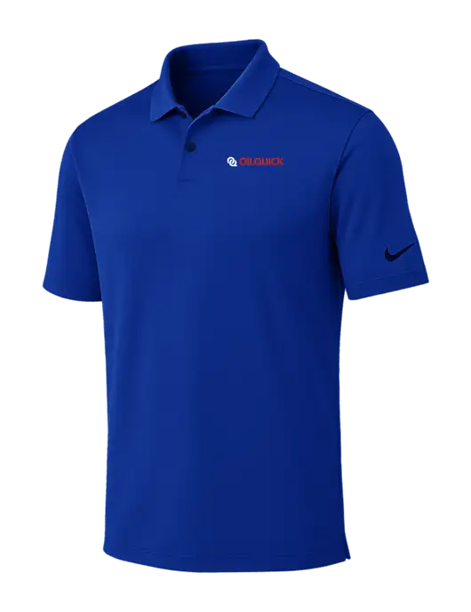 Nike Dark Royal Dri-FIT Vapor Polo w/OilQuick Logo