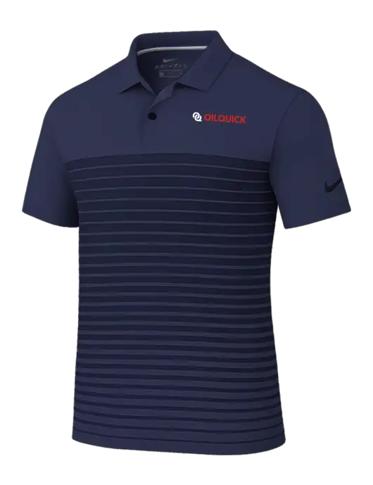 Nike Navy Dri-FIT Vapor Block Polo w/OilQuick Logo