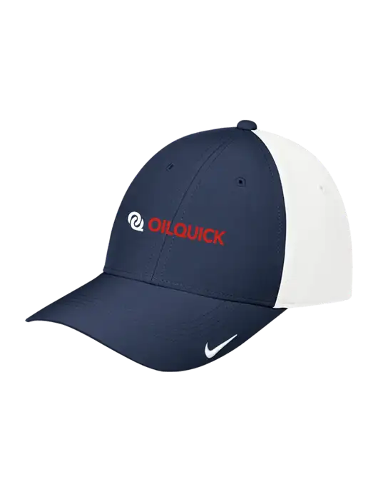 Nike Navy/White Dri-FIT Legacy Cap w/OilQuick Logo