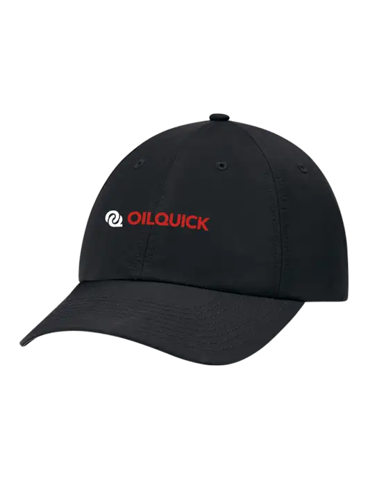 Richardson Relaxed Performance Lite Black Cap w/OilQuick Logo