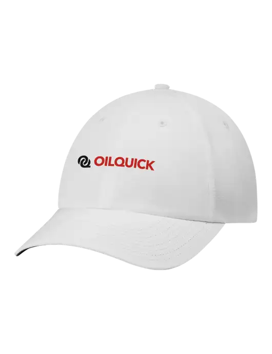 Richardson Relaxed Performance Lite White Cap w/OilQuick Logo